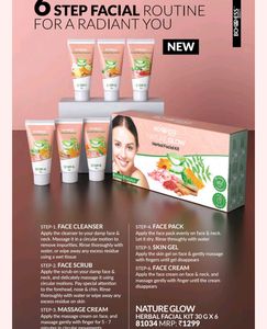 AVON Herbal Facial Kit (5-6 Facials)
