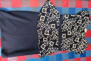 Blue Colour Body Hugging Dresses