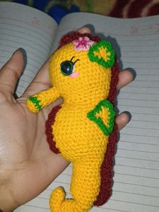 Seahorse Crochet Toy