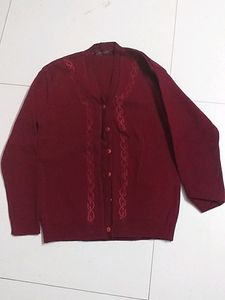 Red Colour Sweater