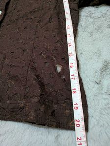 Heart of Palms brown lace jacket
