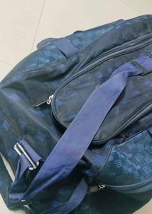 Blue Travel Duffel Bag