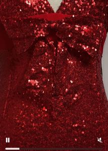 Luxury sequence gown