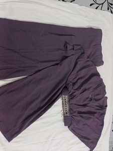 Stylish Purple Palazzos