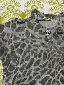 Animal Print Top
