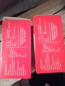 Rechargeable LED Bulb 2 Quantity