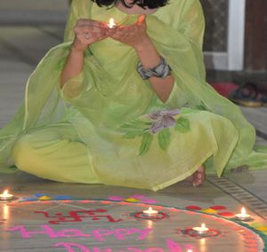 Elegant green Kurta Set