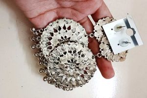 Mirror Mandala Earrings