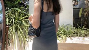 Newme grey Maxi Slip Dress