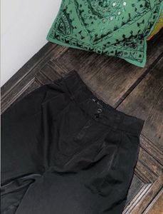 Extra Wide Leg Black Pants-ZARA (Brand New