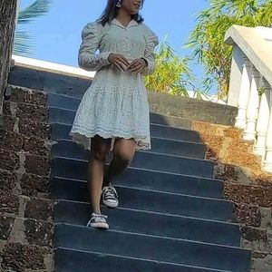 Flared Mini Cute Dress