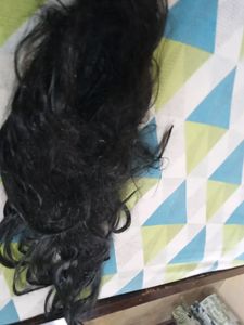 Hair Wig Black Colour With Layer Cut