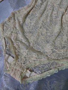 Cream Lace  Swimmer Top