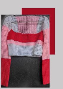 Crochet Crop Top Sweater