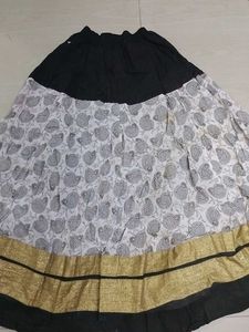 Black And White Skirt