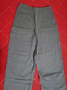 Grey Wide Leg Pants