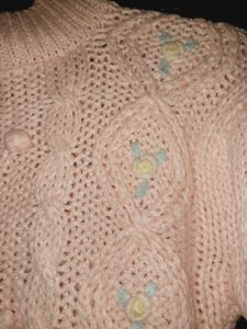 Cute Pink Knit Sweater