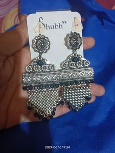 Oxidised Earrings