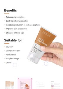 Dermatouch Bye  Pigmentation Face Wa