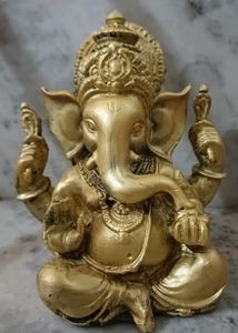 Golden Ganesha Idol