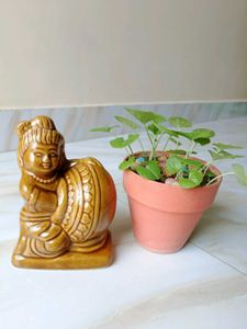Krishna Ji Vintage Gullak .