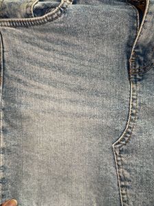 Denim Mini Skirt