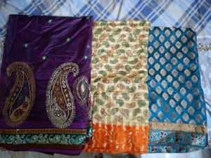 Set of 3 Indian Sarees