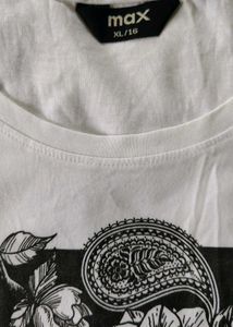 White Graphic T-Shirt