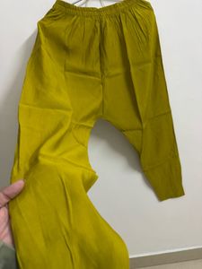 Olive Green Floral Top