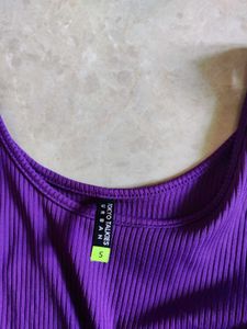Purple Bodycon Dress