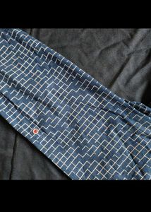 Patterned Blue Shirt