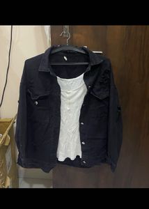 Combo Of Zara Shirt, Pant &amp; Denim Jacket &amp;  Inner