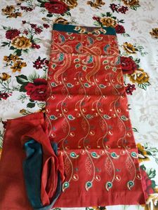 🎀Embroidered Salwar Kameez Fabric🎀
