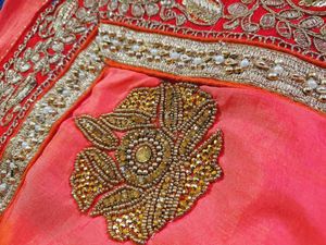 Elegant gajari Saree