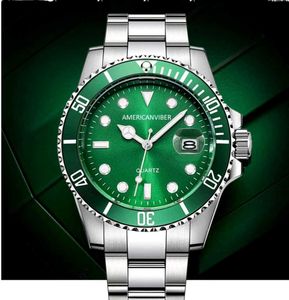 Burren Silver Chronograph Watch