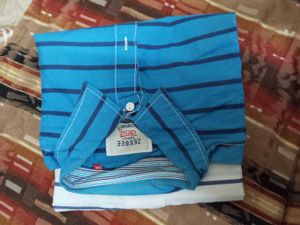Striped Blue Shirt