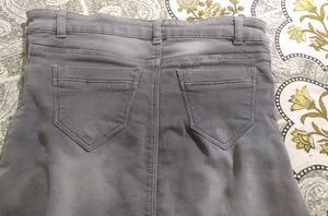 Denim Mini Skirt