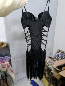 Fringe Trim Swimsuit