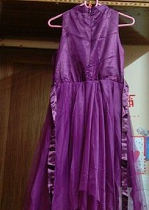 Purple Party Dress