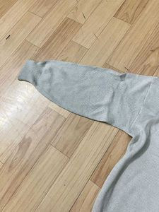 Oversized V-Neck Knit Sweater.