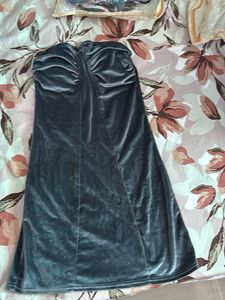 Date Night Grey Mini Dress