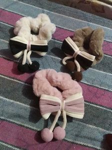 Plush Scrunchie Bundle Set Of 4
