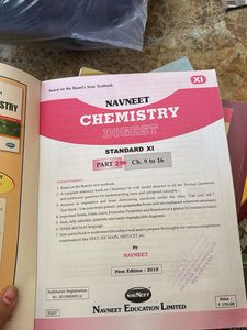 Navneet Chemistry Digest - Standard XI