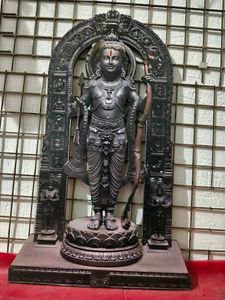 Ram Lalla Wood Print Pasting With Lamination