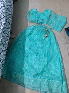 Lehenga With Dupatta And Blouse