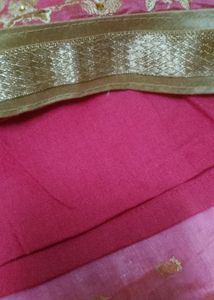 New🥰 Cute Shiny Pink PartyWear kurti With Lining