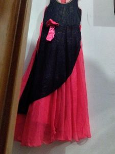 Pink &amp; Black Formal Dress