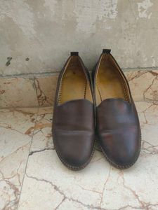 Brown Leather Loafers