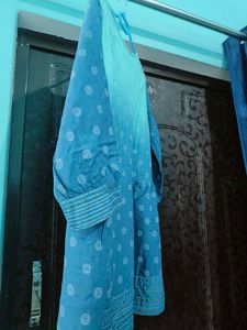 Blue Ombre Print Tunic