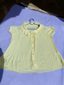 Lemon Yellow 🟡 Top For Women